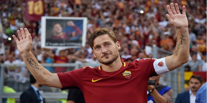 Francesco Totti là cầu thủ đa năng nhất trên hàng công tại Serie A