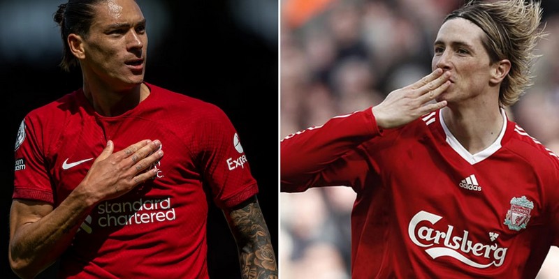 Nunez có thể hình cũng như lối đá được ví như huyền thoại Fernando Torres